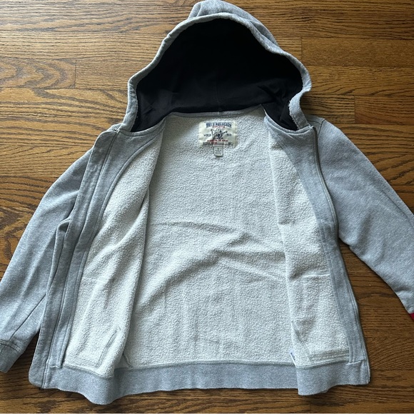 Size 8 Youth Small True Religion Hooded Zippered Sweatshirt - Picture 7 of 11